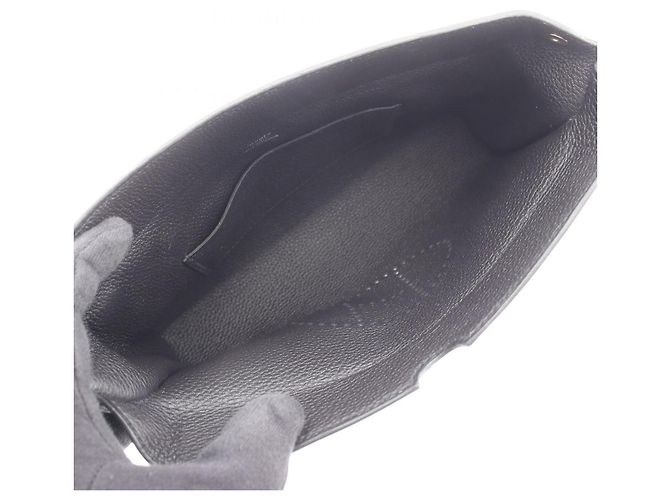 Borsa a Spalla Vid Poche di Hermès Nero - vista 3