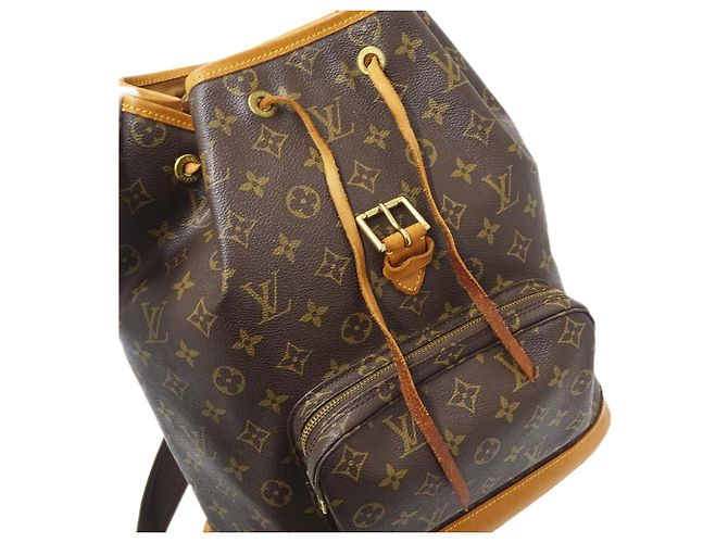 Zaino/borsa Montsouris GM di Louis Vuitton Monogramma - vista 15