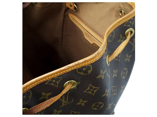 Zaino/borsa Montsouris GM di Louis Vuitton Monogramma - vista 16