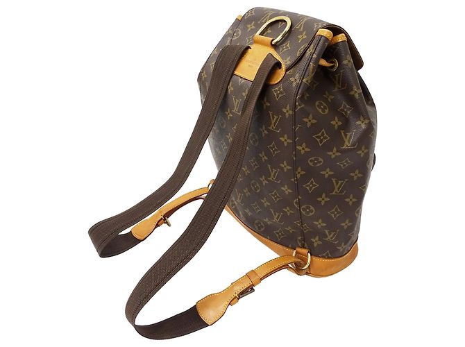 Zaino/borsa Montsouris GM di Louis Vuitton Monogramma - vista 4