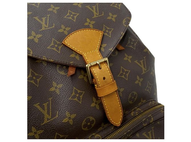 Zaino/borsa Montsouris GM di Louis Vuitton Monogramma - vista 9