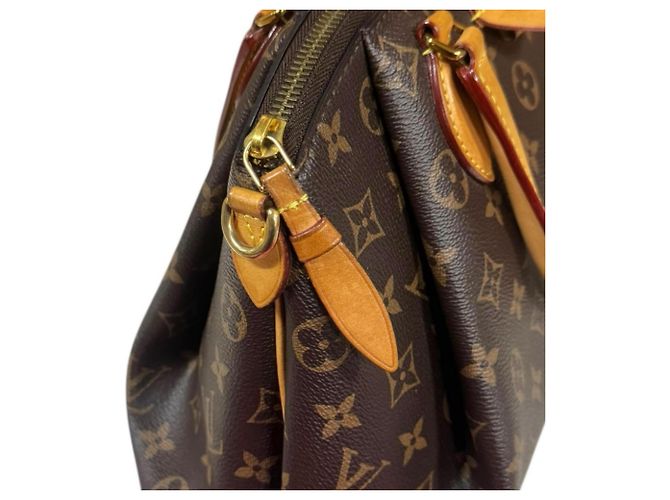 Borsa a Spalla Monogram Rivoli PM di Louis Vuitton Marrone Monogramma - vista 8
