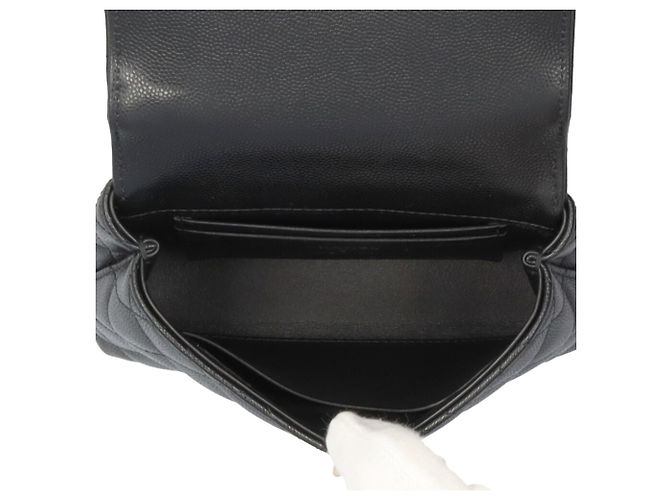 Chanel Extra Mini Coco Handle Schultertasche Schwarz - Ansicht 6