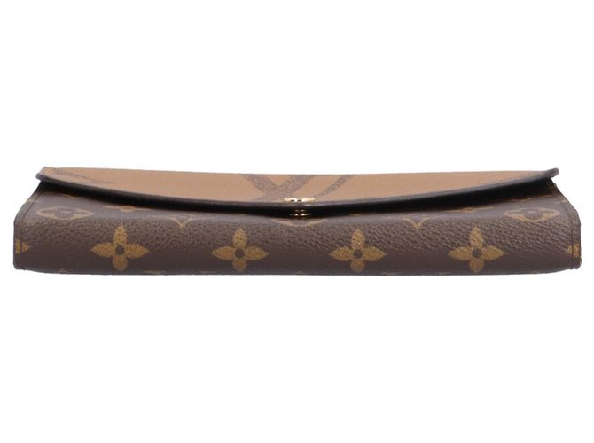 Sarah Portafoglio Monogramma Louis Vuitton Marrone - vista 4