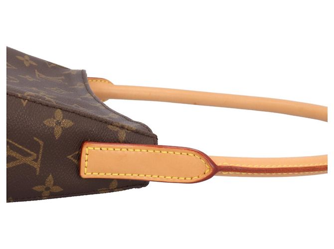 Borsa a Spalla Monogram Looping MM di Louis Vuitton Marrone Monogramma - vista 10