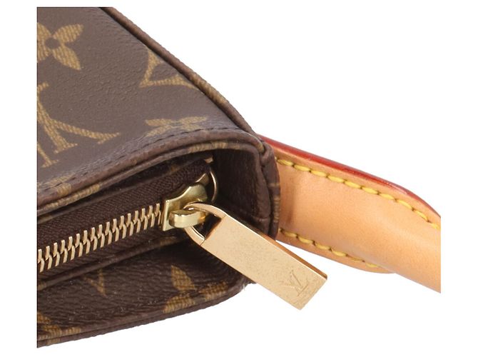 Borsa a Spalla Monogram Looping MM di Louis Vuitton Marrone Monogramma - vista 11