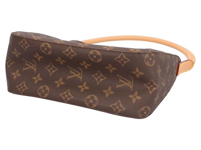 Borsa a Spalla Monogram Looping MM di Louis Vuitton Marrone Monogramma - vista 5