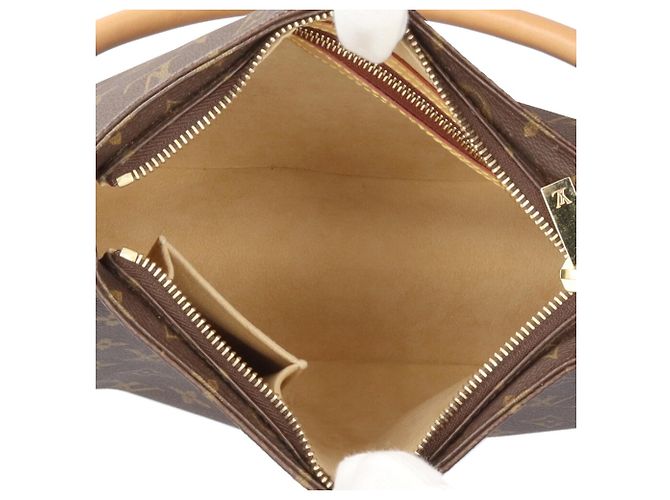 Borsa a Spalla Monogram Looping MM di Louis Vuitton Marrone Monogramma - vista 6