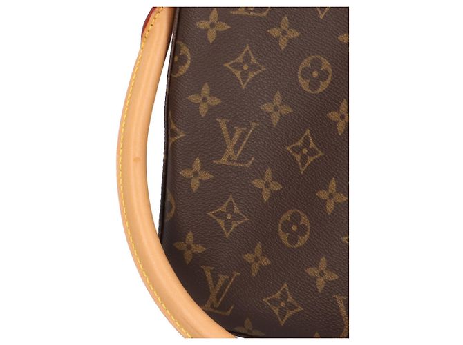 Borsa a Spalla Monogram Looping MM di Louis Vuitton Marrone Monogramma - vista 7