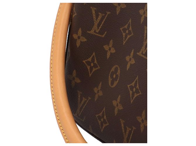 Borsa a Spalla Monogram Looping MM di Louis Vuitton Marrone Monogramma - vista 8