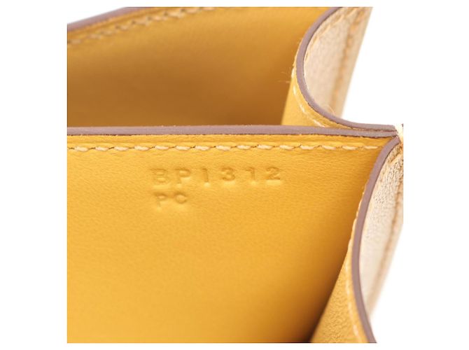 Borsa a Spalla Constance 3 Mini Dore di Hermès D'oro - vista 5