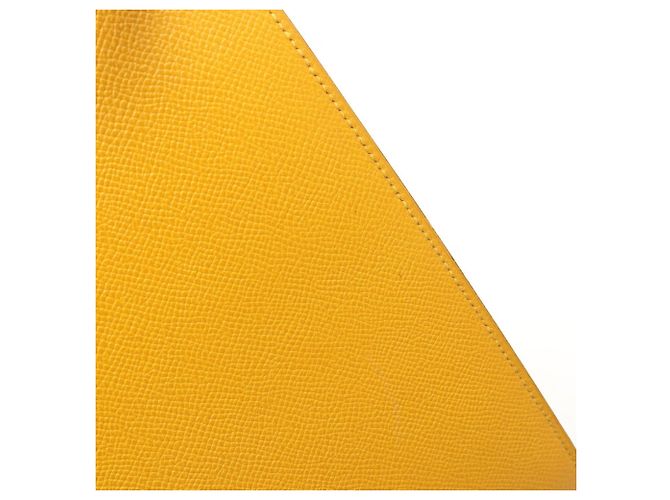 Hermès Borsa a Spalla Hermes Kelly Sport MM Marrone Giallo - vista 9