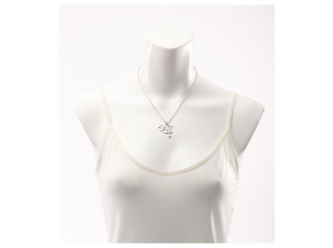 Collana I LOVE DIOR con freccia a cuore Christian Dior Argento - vista 6