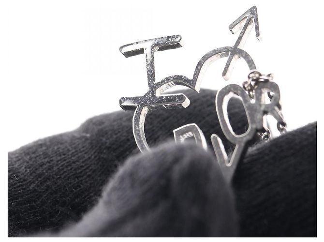 Collana I LOVE DIOR con freccia a cuore Christian Dior Argento - vista 8