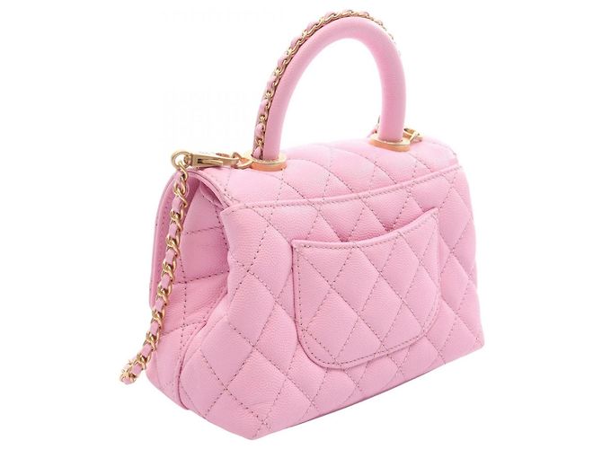 Chanel Coco Handle XXS Borsa a Mano 2 in 1 Rosa - vista 2