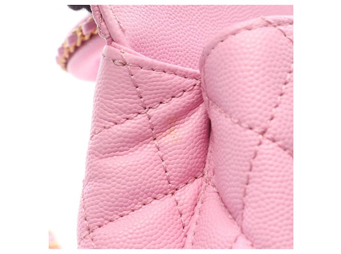 Chanel Coco Handle XXS Borsa a Mano 2 in 1 Rosa - vista 6
