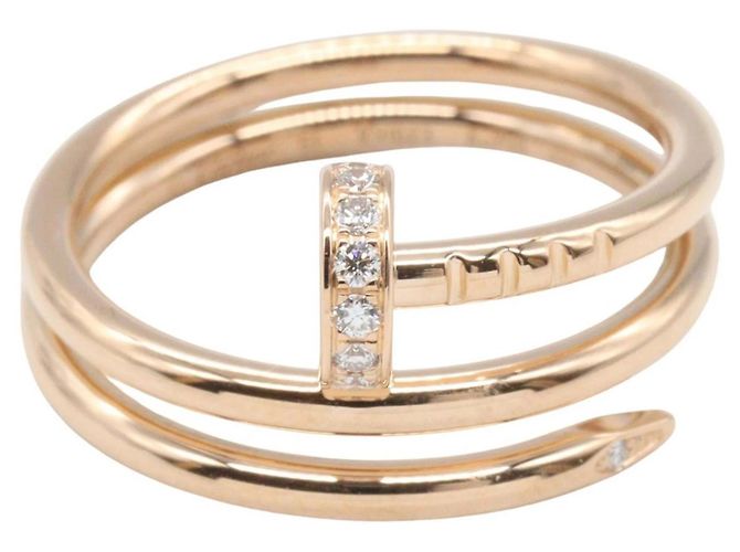 Cartier Juste un Clou Doppel-Diamant-Ring Golden - Ansicht 2