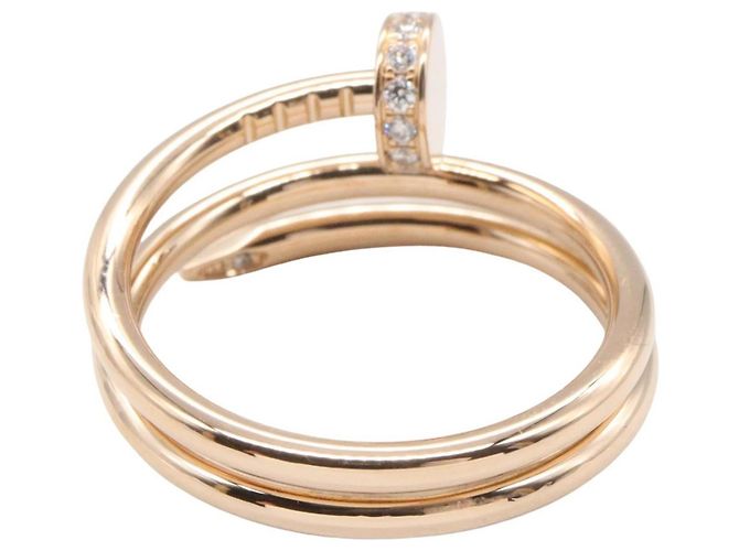 Cartier Juste un Clou Doppel-Diamant-Ring Golden - Ansicht 3