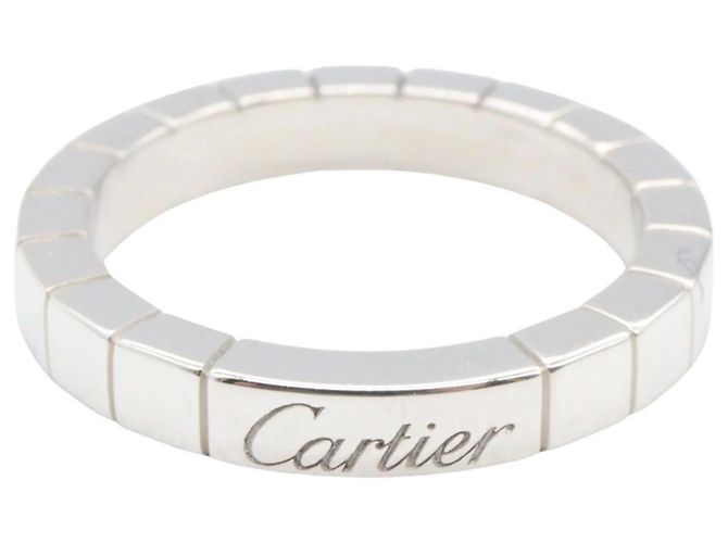 Anello Lanieres Cartier in oro bianco 18K Argento - vista 2