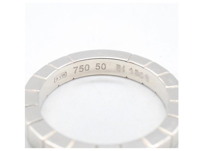 Anello Lanieres Cartier in oro bianco 18K Argento - vista 4