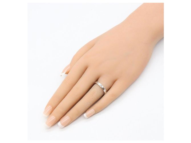 Anello Lanieres Cartier in oro bianco 18K Argento - vista 7