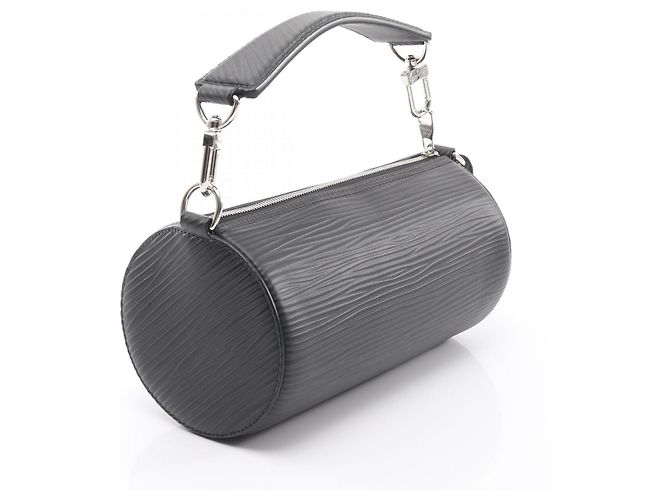 Borsa a mano 2 in 1 Louis Vuitton Soft Polochon PM XL Nero - vista 2