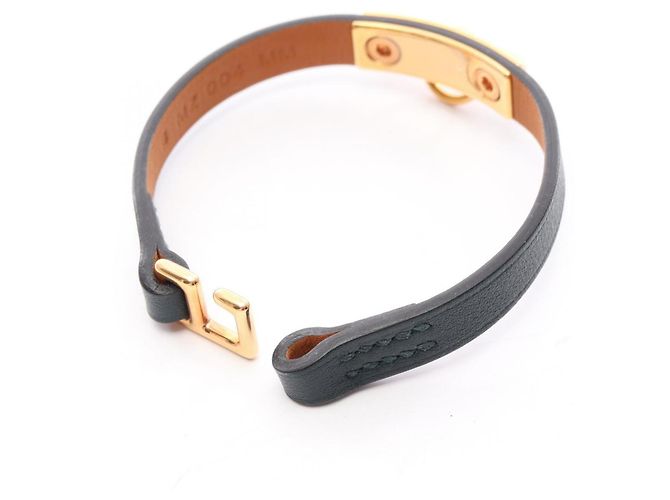 Hermès Micro Rival Charm Armband Golden Grün - Ansicht 3
