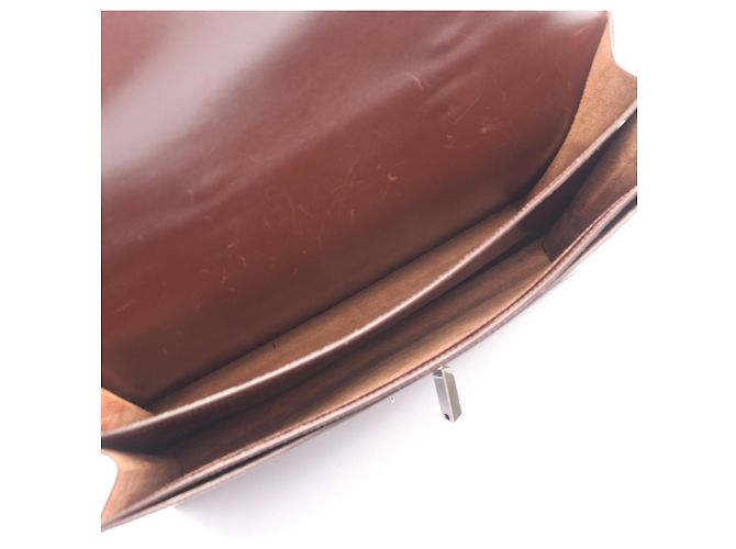 Sac à Dépêches 38 d'Hermès Marron - vue 3