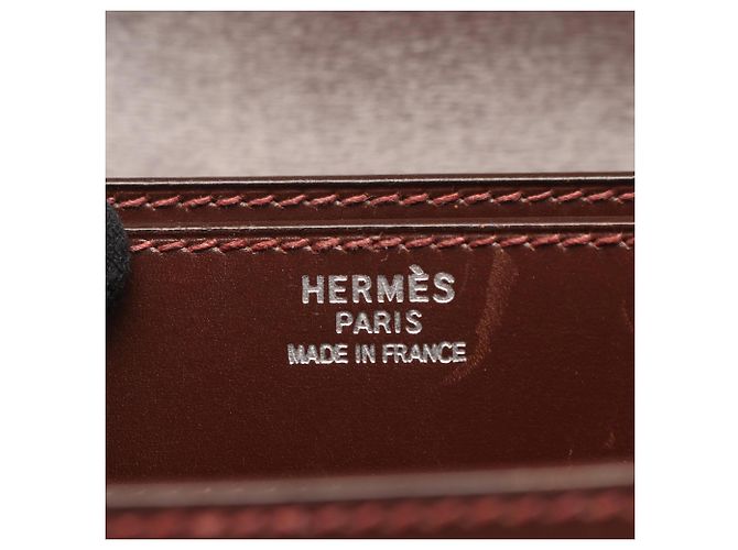 Sac à Dépêches 38 d'Hermès Marron - vue 4