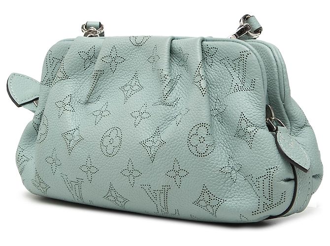 Mini Pouch Scala Monogram Blu Louis Vuitton Blu chiaro - vista 2