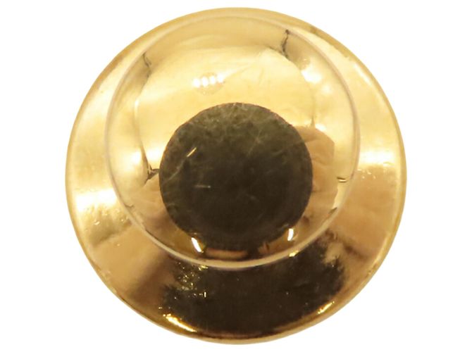 Spilla a forma di cuore con perle finte e strass placcata in oro CC di Chanel D'oro - vista 5
