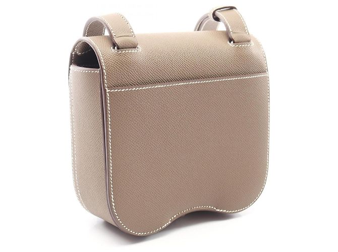 Borsa a Spalla Mini Della Cavalleria Etoupe di Hermès Marrone Taupe - vista 2