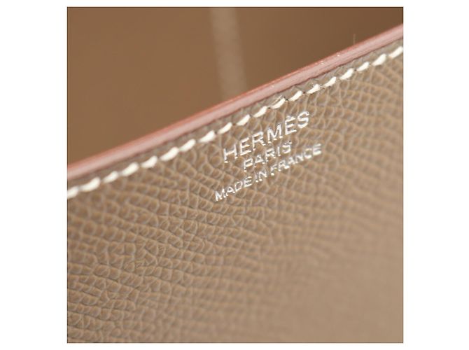 Borsa a Spalla Mini Della Cavalleria Etoupe di Hermès Marrone Taupe - vista 4