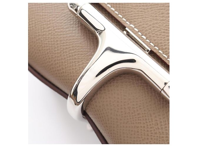 Borsa a Spalla Mini Della Cavalleria Etoupe di Hermès Marrone Taupe - vista 6