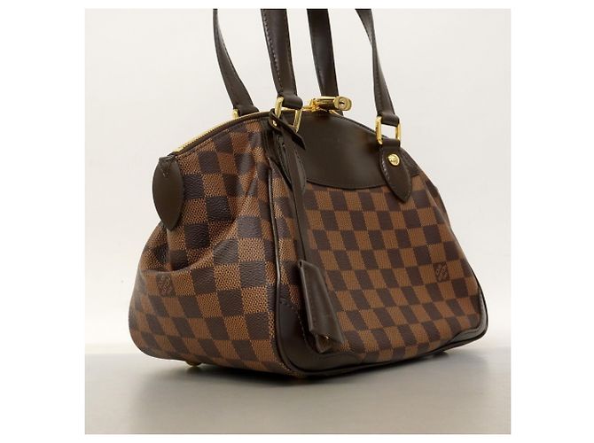 Borsa Louis Vuitton Damier Verona PM N41117 Ebano Damier ebene - vista 2