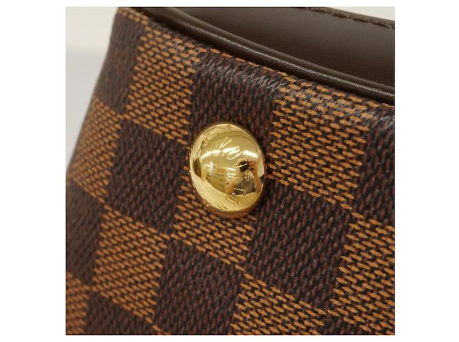 Borsa Louis Vuitton Damier Verona PM N41117 Ebano Damier ebene - vista 7