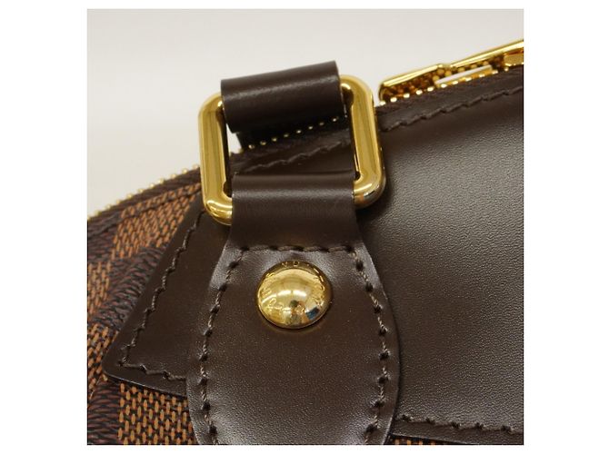 Borsa Louis Vuitton Damier Verona PM N41117 Ebano Damier ebene - vista 8