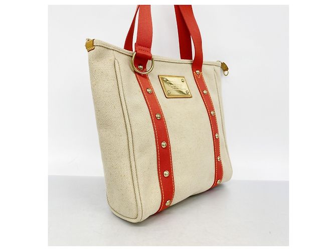 Borsa tote Cabas MM Antigua di Louis Vuitton Beige - vista 2