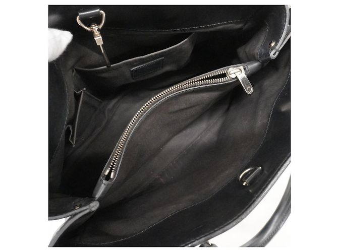 Borsa a mano Passy Epi Louis Vuitton M59262 Nero - vista 4