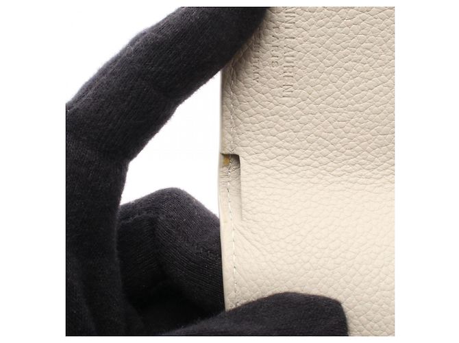 Yves Saint Laurent Compact Tri-fold Wallet White - view 7