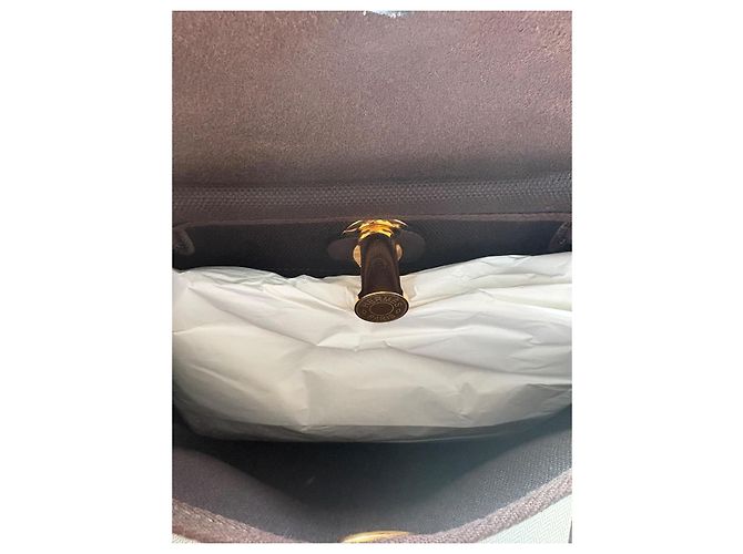 Hermès Mini Herbag in Pelle Marrone Scuro - vista 12