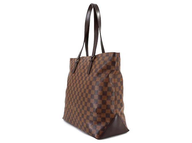 Borsa a mano personale Louis Vuitton Damier Cabas Mezzo Damier ebene - vista 4