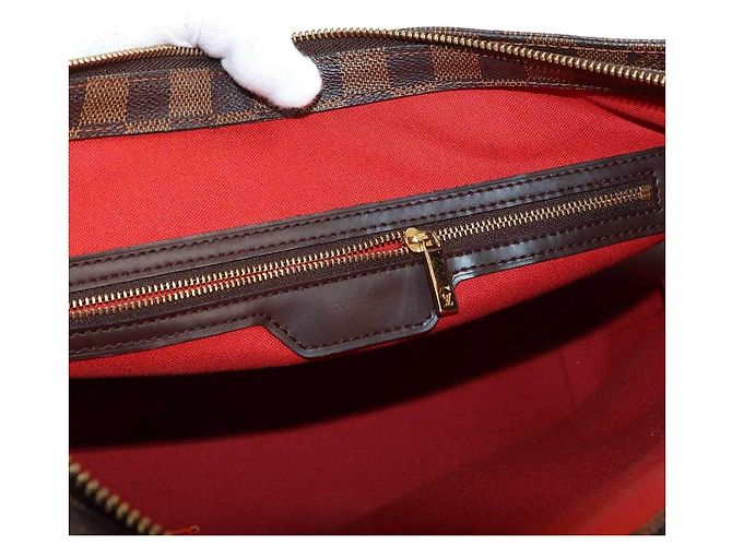 Borsa a mano personale Louis Vuitton Damier Cabas Mezzo Damier ebene - vista 8