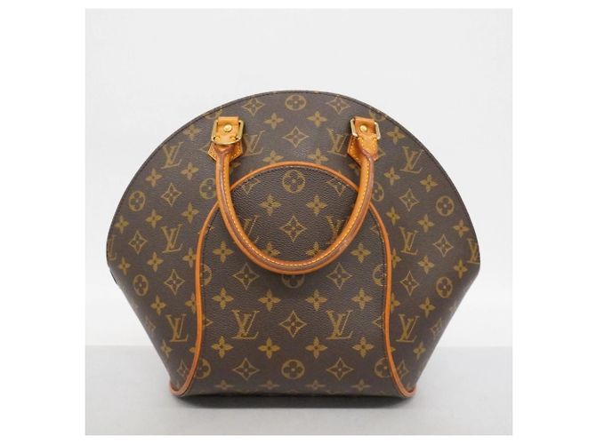 Borsa Louis Vuitton Monogram Ellipse MM Marrone - vista 11