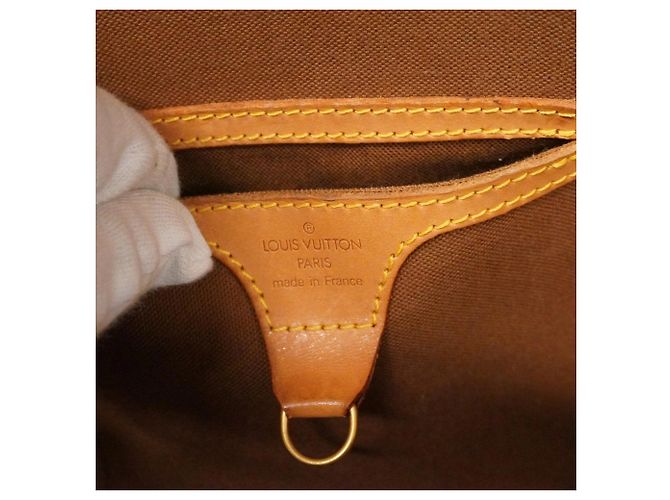 Borsa Louis Vuitton Monogram Ellipse MM Marrone - vista 5