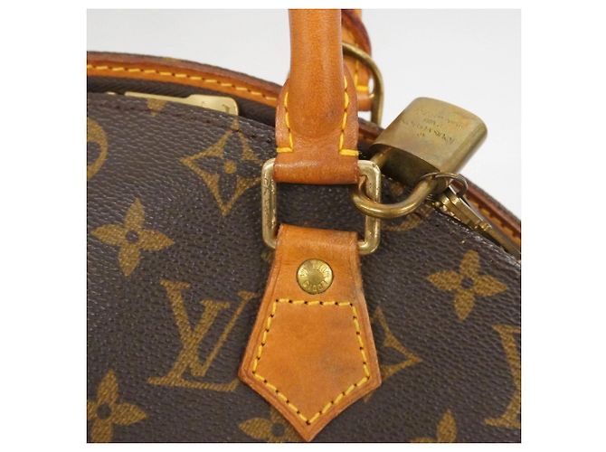 Borsa Louis Vuitton Monogram Ellipse MM Marrone - vista 9