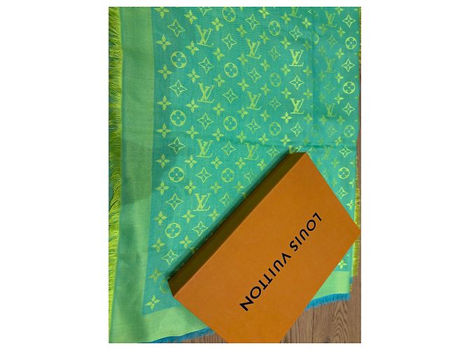 Louis Vuitton Monogram Denim Green - view 3