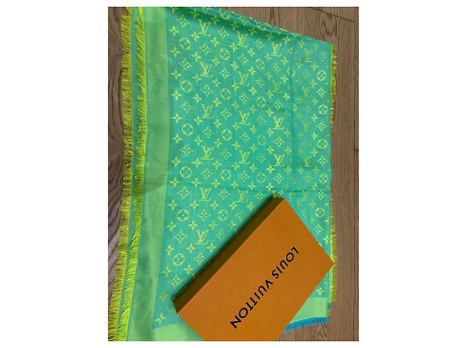 Louis Vuitton Monogram Denim Green - view 5