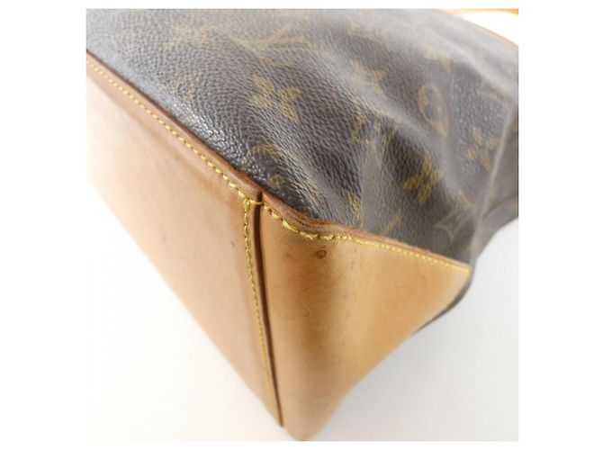 Borsa Louis Vuitton Monogram Cabas Mezzo Marrone - vista 2