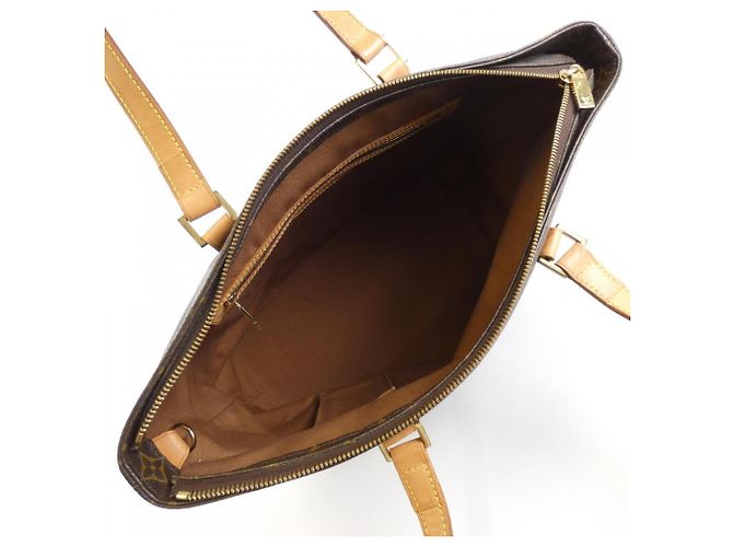 Borsa Louis Vuitton Monogram Cabas Mezzo Marrone - vista 6